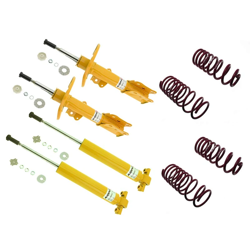 KONI 1140-8779-1 Sport Kit compatible with Ford Mustang Coupé/Convertible 4-Cylinder V6/V8/Ecoboost (excl. GT350/GT350R/MagneRide) 2009-2018 - 25/25mm
