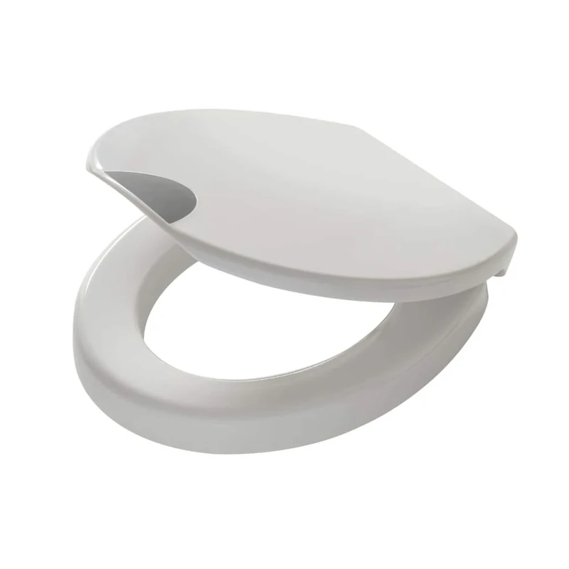 Tiger Comfort Care Toilet Seat, Duroplast, White, 37.1 x 9 x 43.9 cm, 250950646