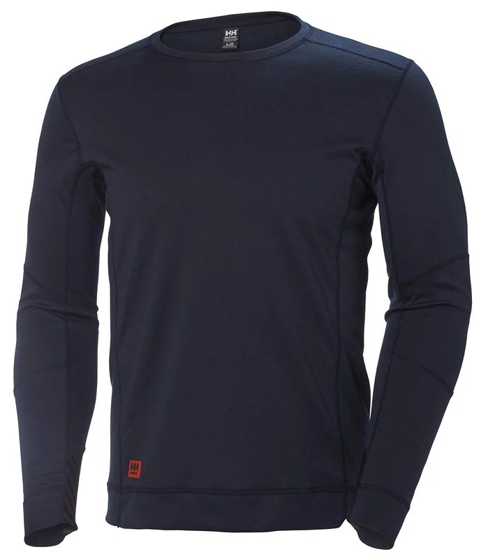 Helly Hansen Workwear Men's Hh LIFA Max Crewneck, Navy, M