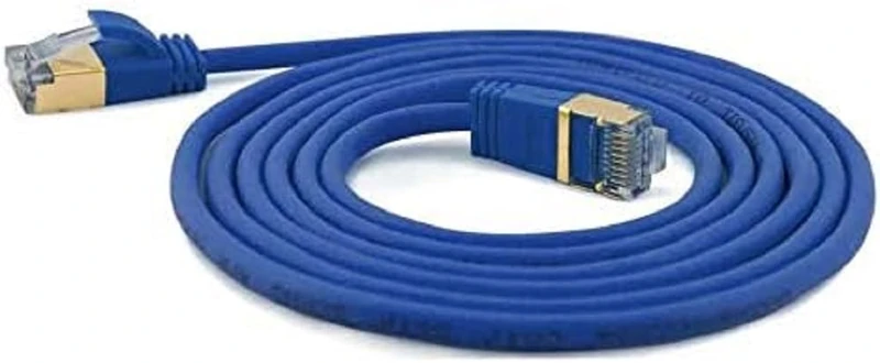 wantecWire 7139 Ultra Slim Patch Cable Blue