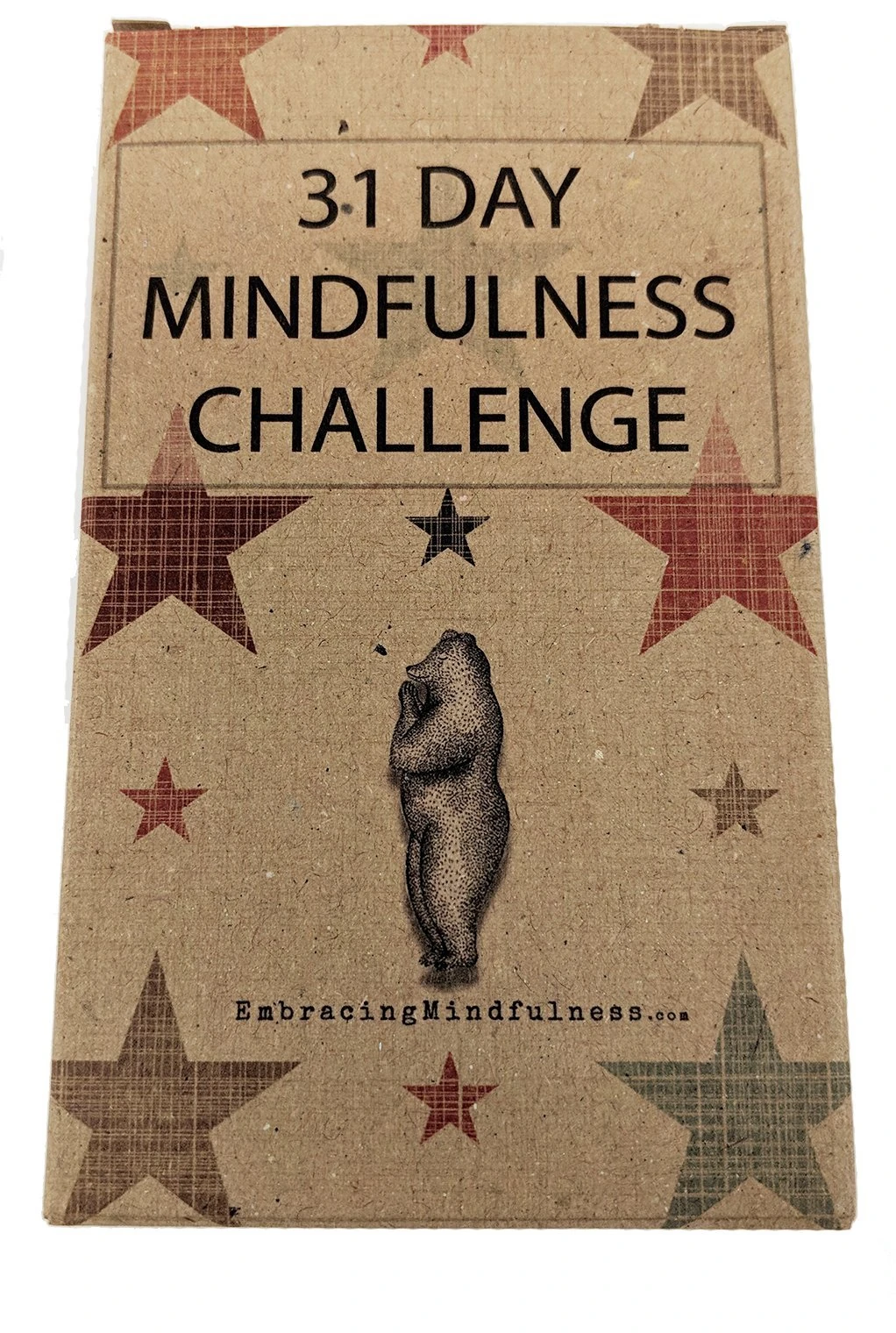 31 Day Mindfulness Challenge Cards - Take One a Day for a Month of Mindfulness - Great Stocking Filler or Secret Santa Gift