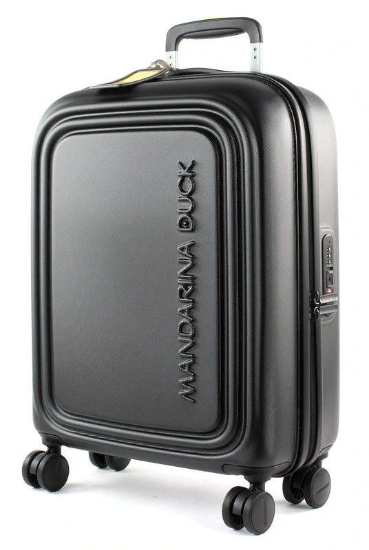 Mandarina Duck LOGODUCK + Trolley Cabin Black (Black) 40x55x20 (LxHxW)