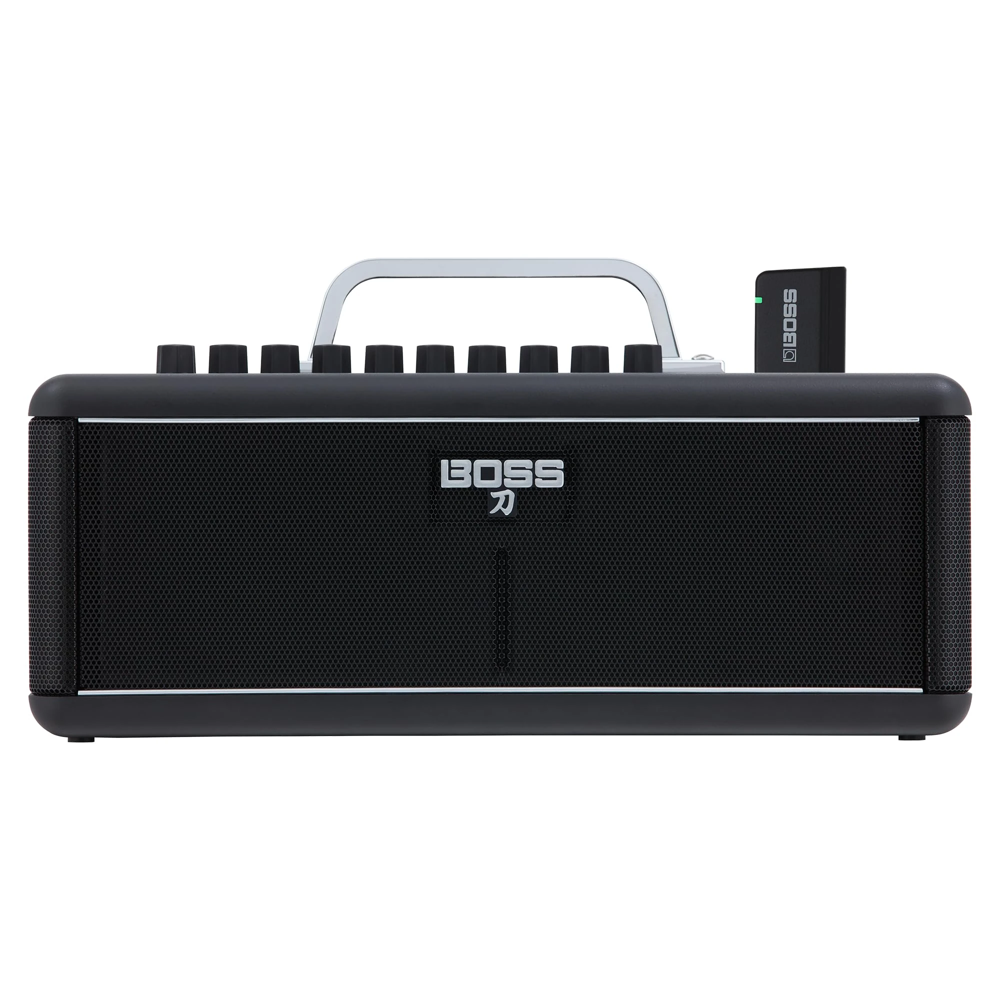 BOSS Katana-Air | Wireless Compact Desktop Amplifier for Guitar, Bass & Acoustic-Electric Guitar & Bass | 5 Amp Characters | Acclaimed Katana Amp & Effect Tones | WL-T Transmitter with Motion Sensing