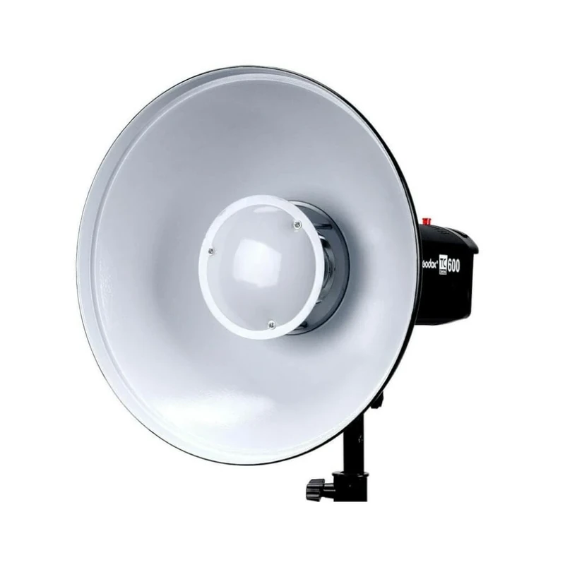 GODOX BDR W550 Beauty Dish Reflector White 55 cm Black - Image 1