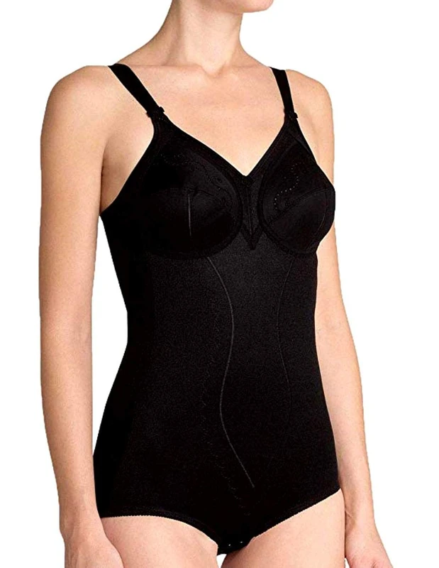 Triumph Women's Doreen + Cotton 01 BS, Bodysuits, Black