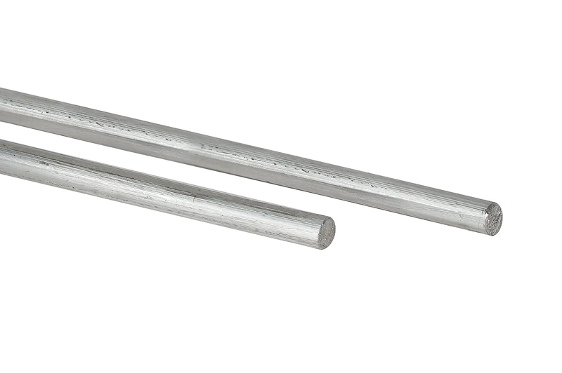 CFH Rod Solder Zinc Sheet SZ 369-4 x Solder Rods Lead-Free of 395 mm, Diameter 10 mm, for Soft Soldering of Zinc Sheets, Melting Temperature 200 °C, Sn91Zn9, Application with Soldering Fluid, Zinc