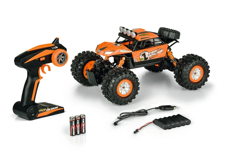 Carson Sea Racer 1:12 - RC Car as Amphibious Vehicle, 100% RTR for Land and Water, Robust and Waterproof, with 2.4G Remote Control, L x W x H: 350 mm/250 mm/168 mm