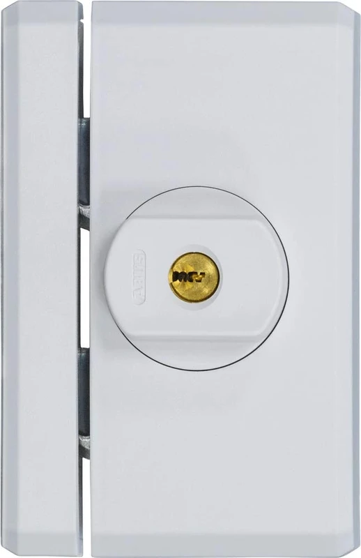 ABUS FTS96A AL0125 Window Lock with Intuitive Locking Mechanism and Alarm, Keyed Alike - ABUS Security Level 10 - 78559 - White