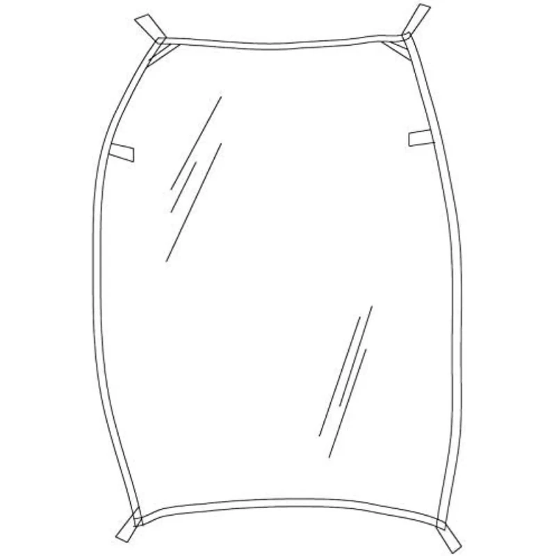 Thule Chariot weather cover, double for 2017+