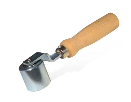 Metal Pressure Roller with Double Ball Bearings, Width 40 mm