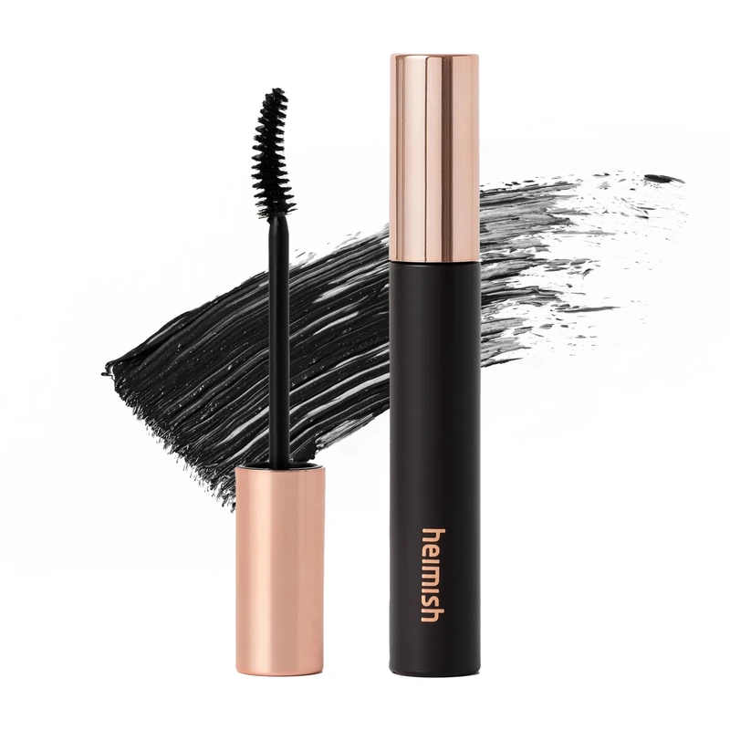 HEIMISH Dailism Smudge Stop Mascara, Curling & Lengthening, Long-lasting, Waterproof, Smudge-proof, Non-Clumping, Washable Cleansing Korean Mascara, 0.32oz/9g - Black Curling