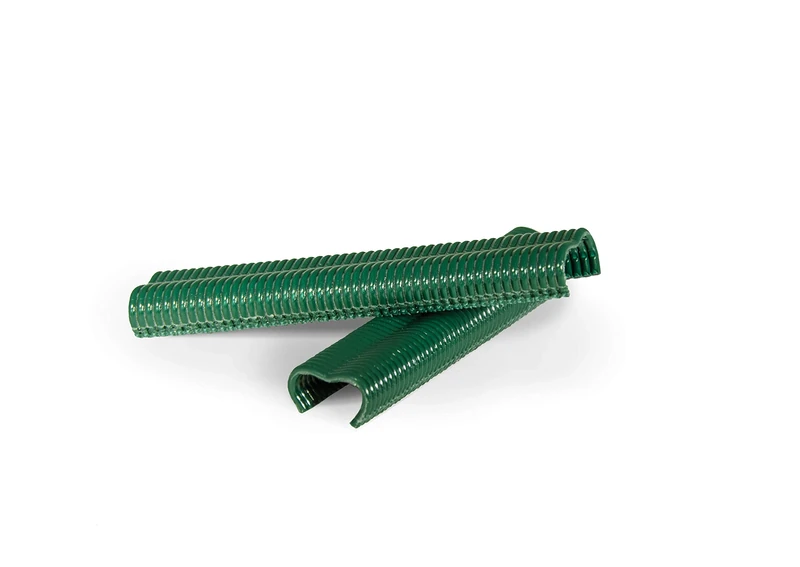 EDMA 900480 Omega 18 Staple, Galvanised Green