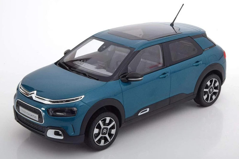 Norev NV181660 2018 Citroen C4 Cactus Model Kit, Blue, 1:18 Scale