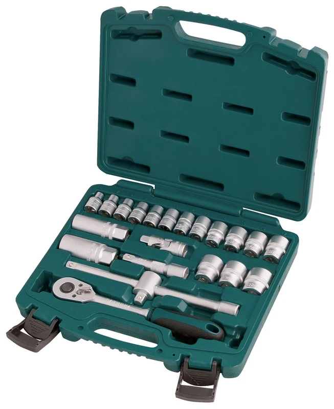 'satinum 104 Briefcase Metric Socket 3/8, Set of 22 Pieces