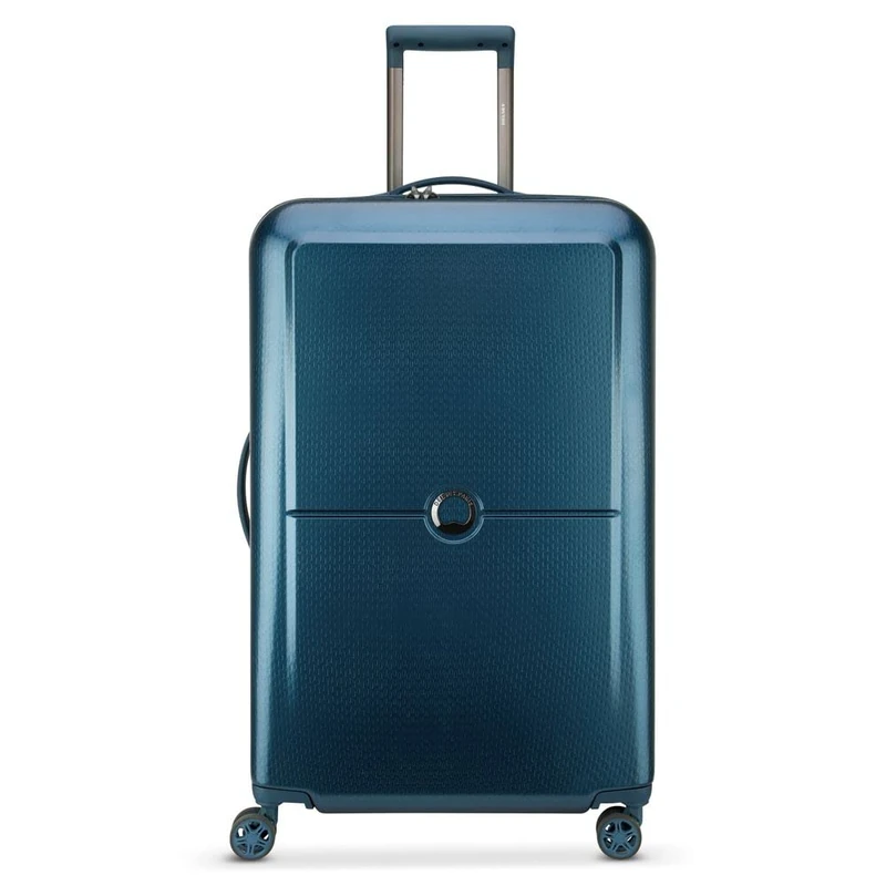 DELSEY Paris - TURENNE - XL Rigid Suitcase - 75x48x29 cm - 90 liters - XL - Night Blue