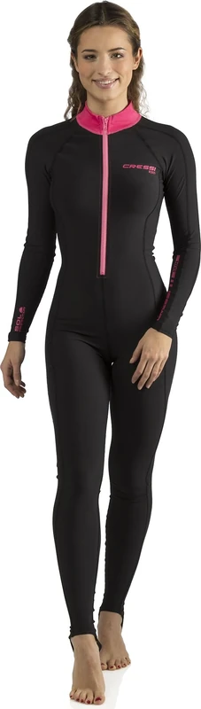 Cressi Skin 1mm Fullsuit - Rashguard Skin One-piece Suit for Swimming and Snorkelling