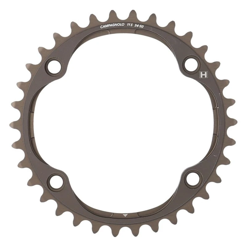 Campagnolo H11 Chainring, Black, 34T Inner