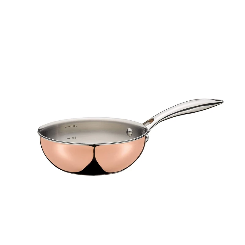Spring Culinox Sauté Pan, 18 cm, 5-Layer Multi-Layer Material with Copper Layer