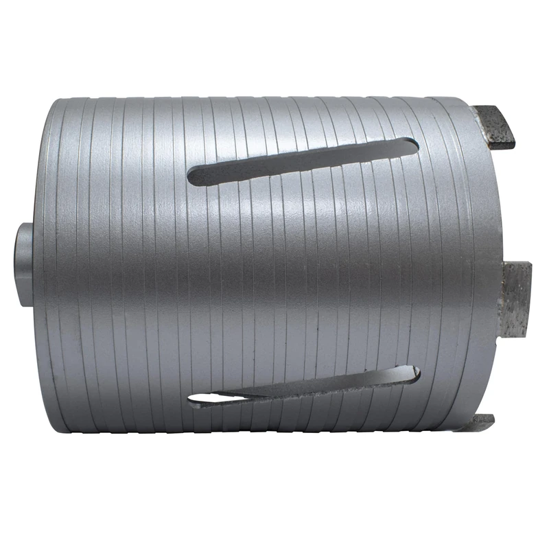 Mexco DCX90 Slotted Dry Core Drill, High-Performance Diamond Core for Drilling Masonry Materials - 127mm
