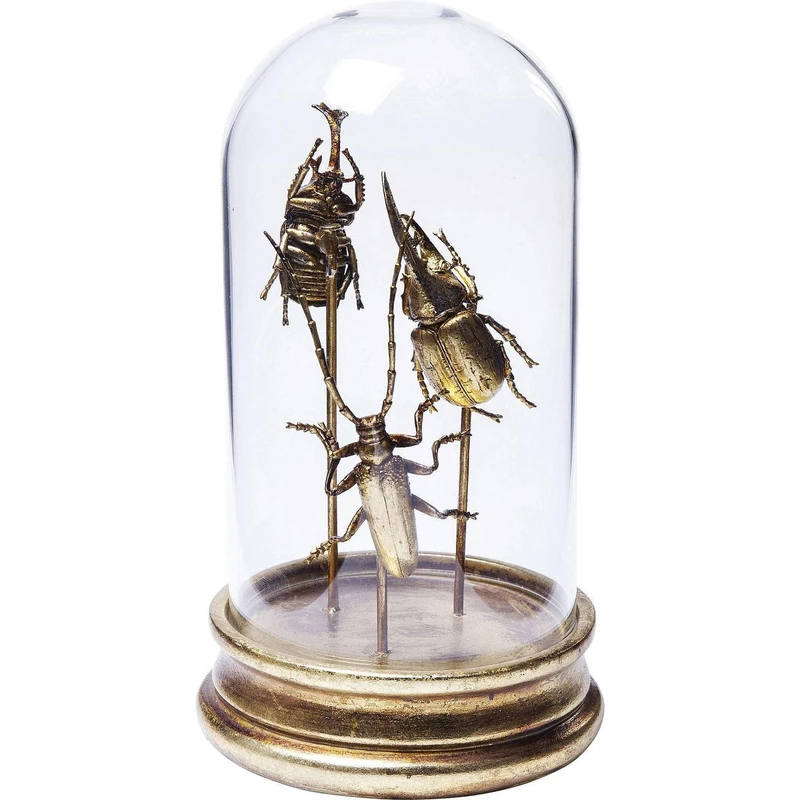 Kare Design Decoration Object Insects Tre, Gold, 12.3 x 12.3 x 21 cm - Image 1