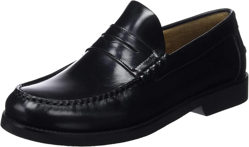 Fluchos Stamford, Men’s Loafers, Black, 10.5 UK (45 EU)