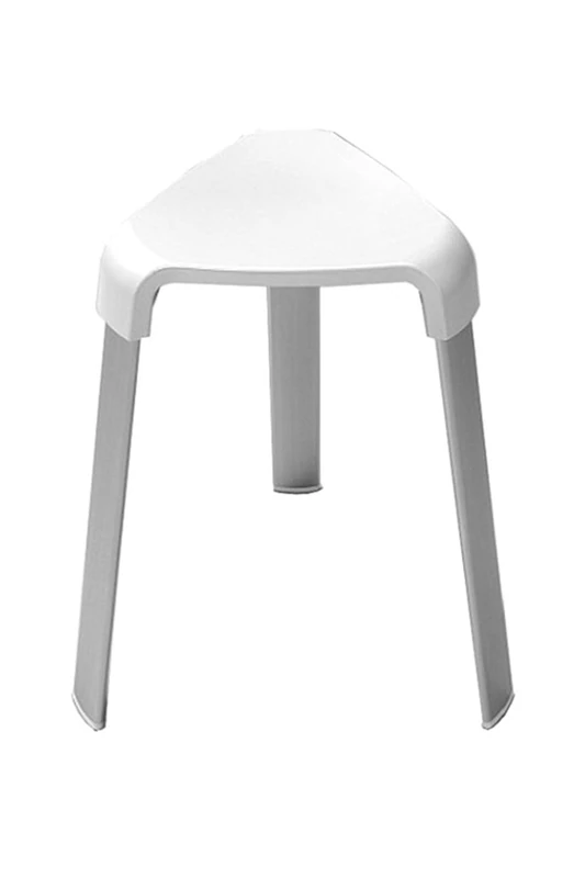 Primanova Bath Stool Alu. White M-Kv17-01