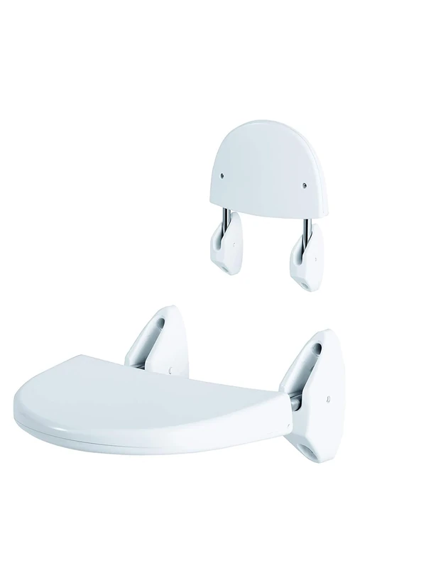 Primanova Wall Mounted Bathtub Seat White M-KV07-01