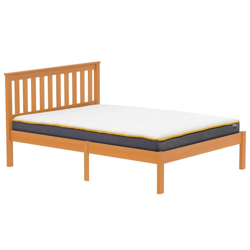 Birlea Denver Low End Bed, Wood, Pine, King - Image 1