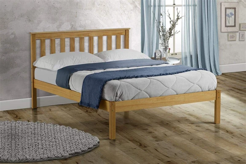 Birlea Denver Low End Bed, Wood, Pine, Twin