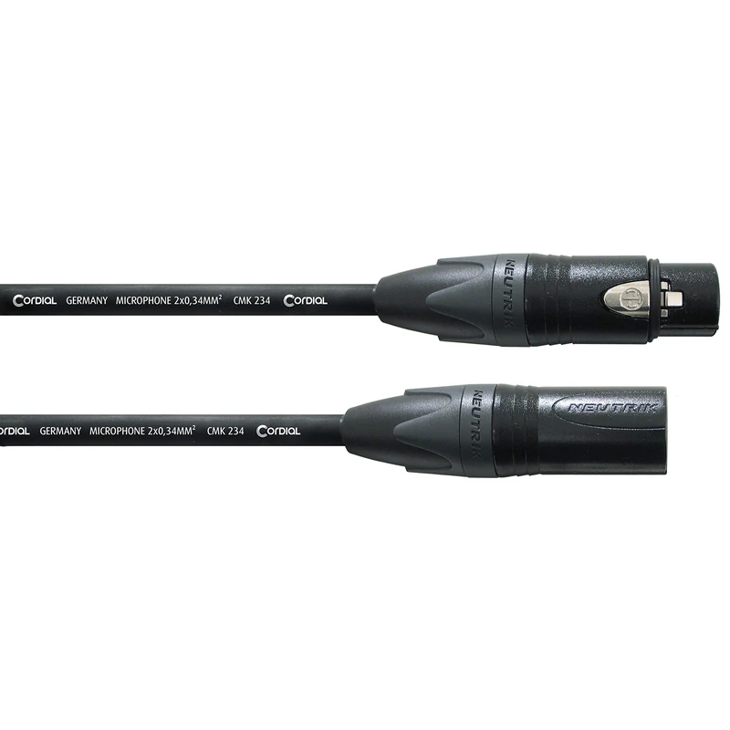 CORDIAL Micro Cable 2 x 0.34 mm² - 20 m Cable Microphone Select Symmetrical Long Range