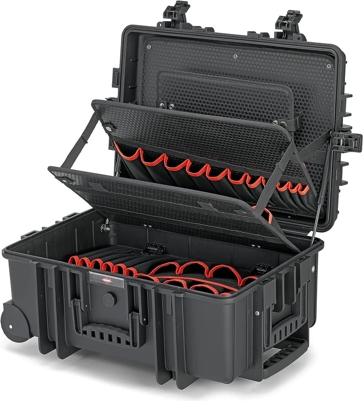 KNIPEX Tool Case Robust45 Move Empty 428 mm, 00 21 37 LE
