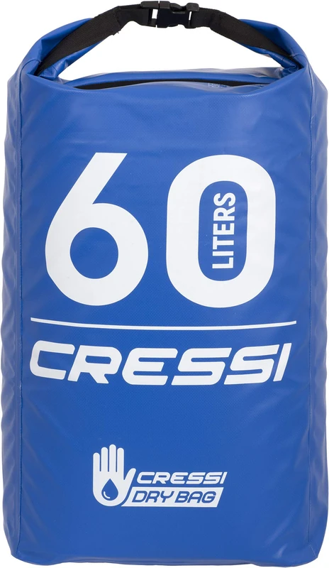 Cressi Unisex Adult Premium Waterproof Backpack - Blue, 60 Litre