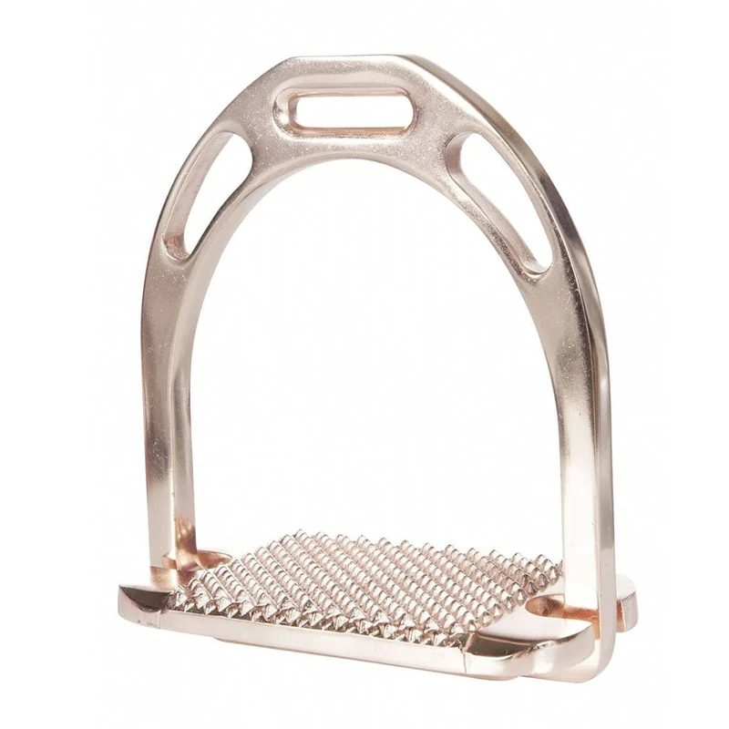 Hkm Hkm 4057052300547 Aluminium Stirrup Space-, Per Paar1538 Rosegold12