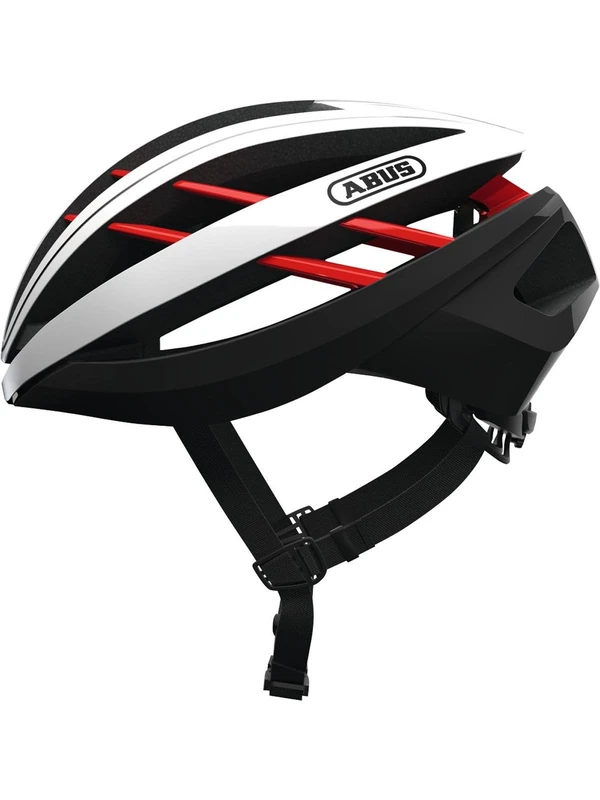 ABUS Aventor road bike helmet - bike helmet for professional cycling - good ventilation properties - for men and women