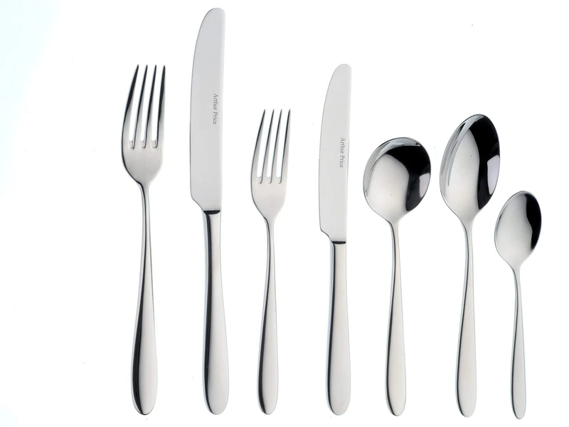 Arthur Price Every Day Willow 44 Piece 6 Person Canteen, Stainless Steel, 46 x 29.5 x 10 cm