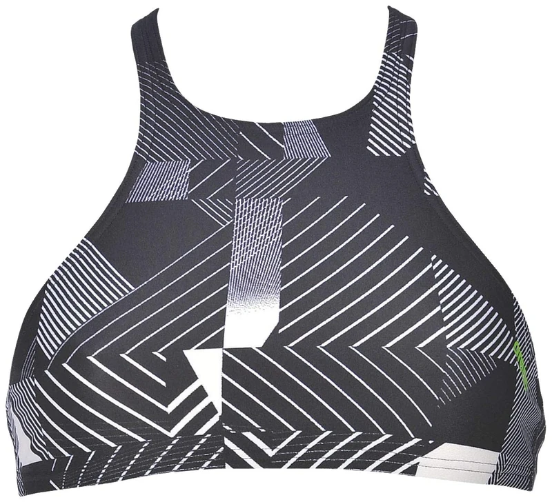 ARENA Women's Rule Breaker Think Crop MaxLife Bikini Top