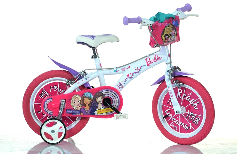 Dino 14 "Barbie Bike – Pink, White, 614 g-ba