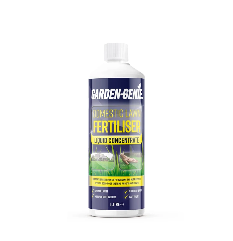 Garden Genie - Lawn Fertiliser Feed Liquid Concentrate | Plant Food Liquid for Outdoor - 1 Litre - Image 1