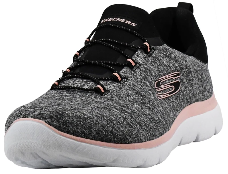 Skechers Women's Summits Quick Getaway Trainers - Black Coral