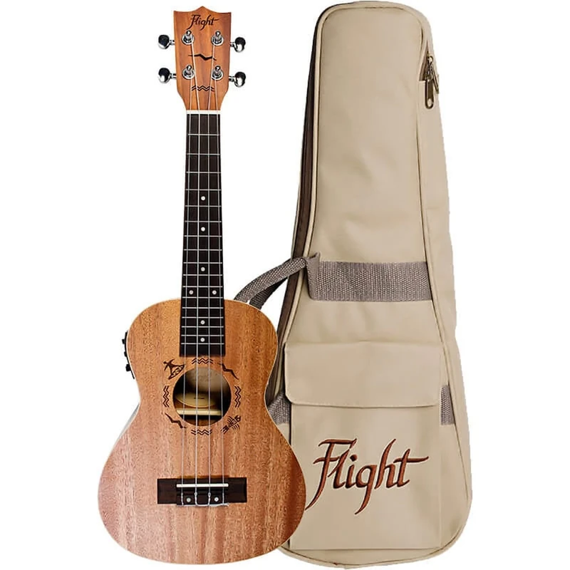 DUC323CEQ Concert Electro Ukulele - Mahogany