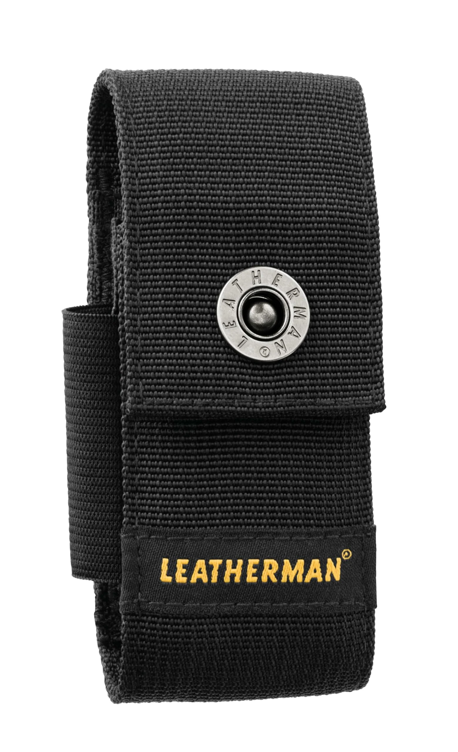 Leatherman Nylon Sheath with Pockets - Holster for Charge, Crunch, Rebar, Rev, Skeletool, Wave & Wingman, Black, Medium