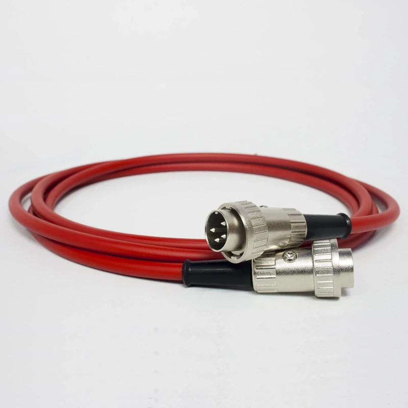 naim Premium SNAIC Cable. Pre amp to power amp. Locking 4 pin to 4 pin Din (2m, Red)