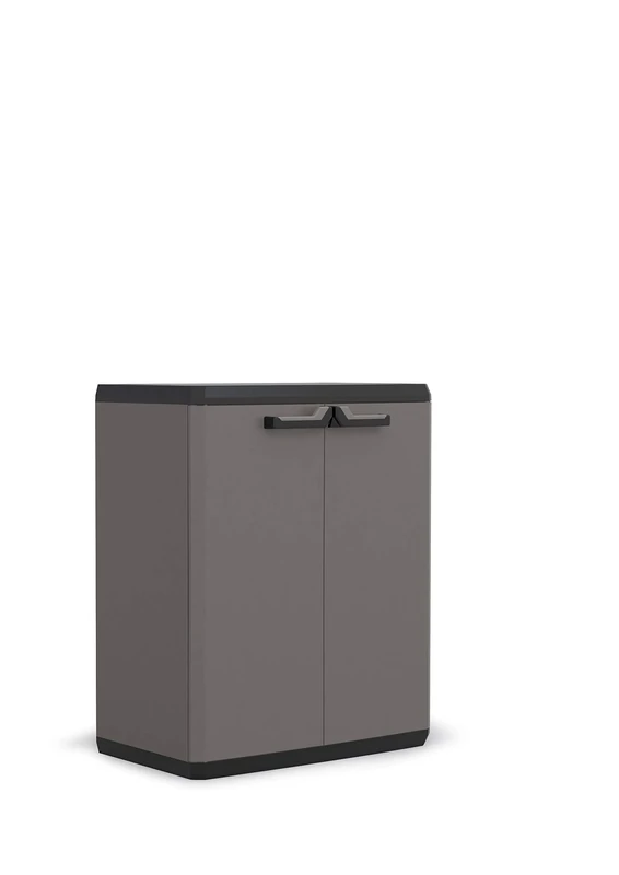 Keter Closet Low Plus, Grey, H x 83.0cm D x 39.0cm W x 68.0cm