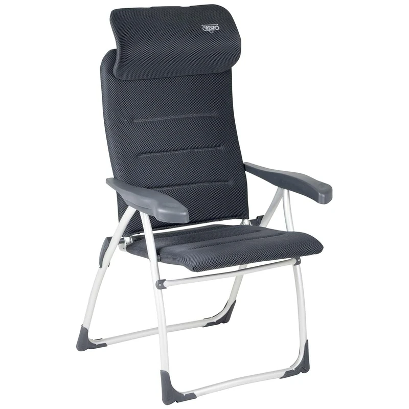 Crespo 1104961 - Campingchair AA-215 Air-Elite Compact, Anthracite, 58 x 64 x 118 cm