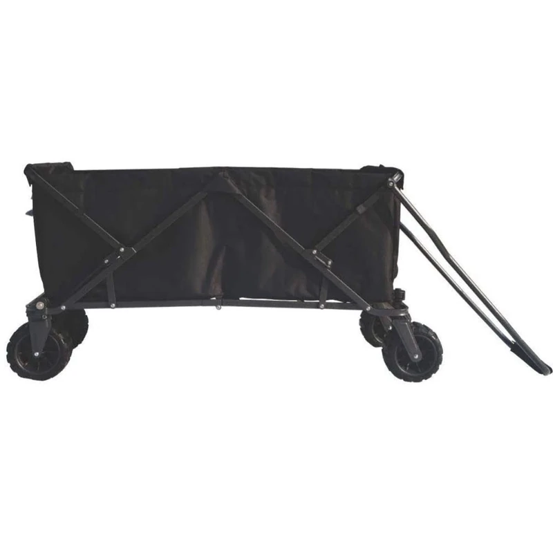 Impact Canopy Collapsible, All Terrain Beach Wagon, Polyester, Black, XL