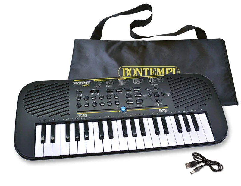 Bontempi – Keyboard, 153785, Black/White