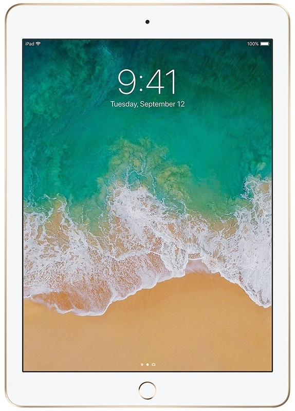 2017 Apple iPad (9.7-inch, Wi-Fi, 32GB) Gold (Renewed)