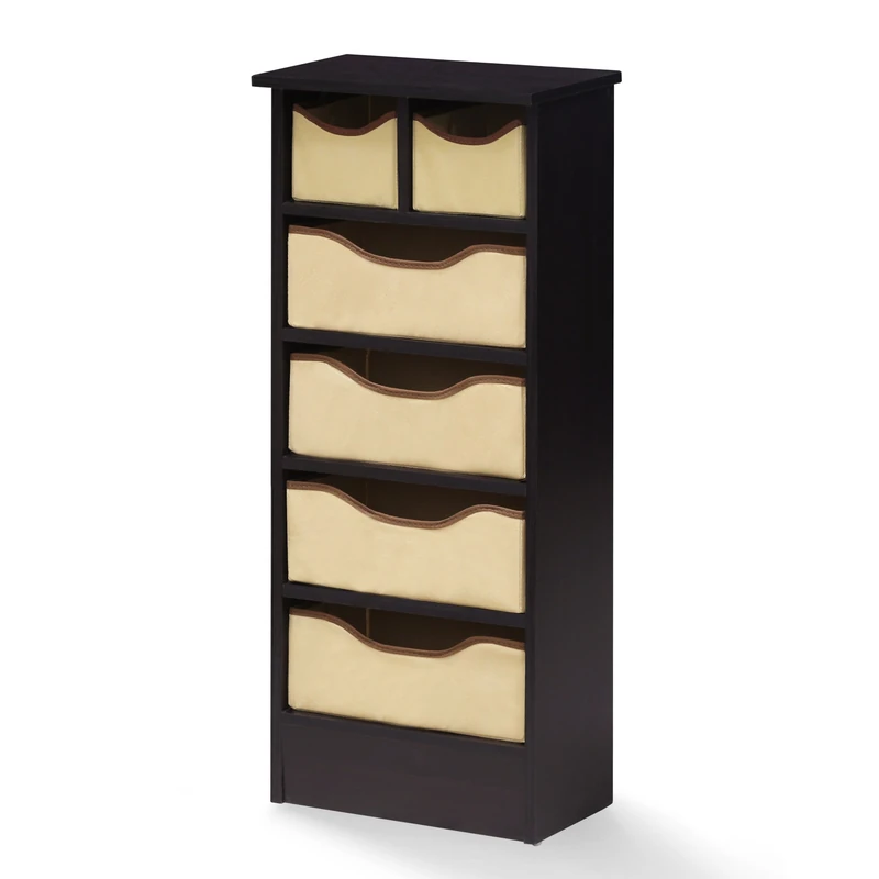 Furinno Drawer Organizer, Wood, Espresso, one Size - Image 1