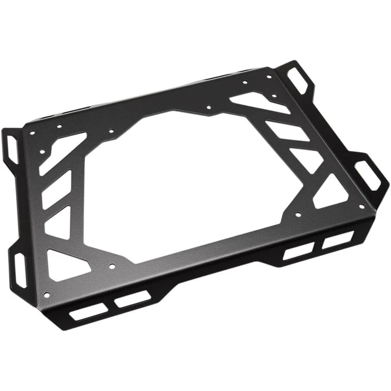 SW-Motech Aluminium Luggage Rack Extension, 45x30 cm, Quick-Lock, Black - Image 1