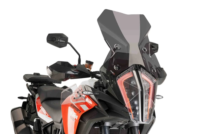 Puig 9717F Touring Screen for KTM 1290 Super Adventure R/S 17'-18', Dark Smoked